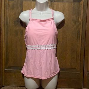 Cute pink Tankini top